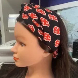 Accessories | Akatsuki Anime Naruto Knot Head Band Red Cloud 
